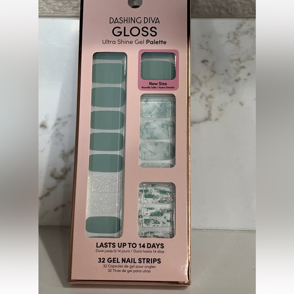 Dashing Diva Gel Nail Strips - Desert Quartz